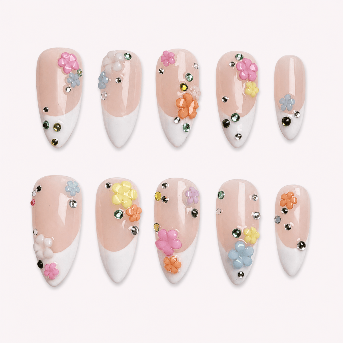 Flower Girl - Rich Girly Nails
