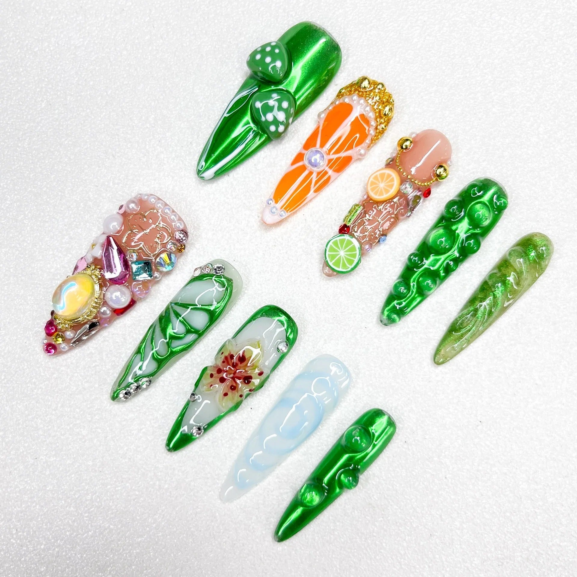 Iris - Rich Girly Nails