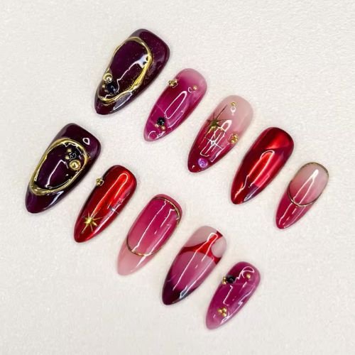 Precious - Rich Girly Nails