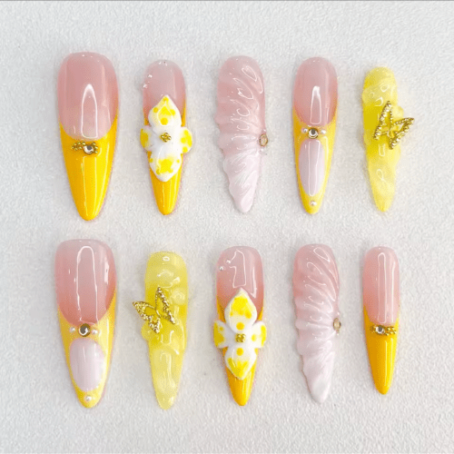 Sunny - Rich Girly Nails