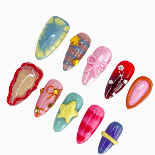 Carolina - Rich Girly Nails