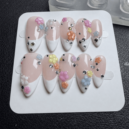 Flower Girl - Rich Girly Nails