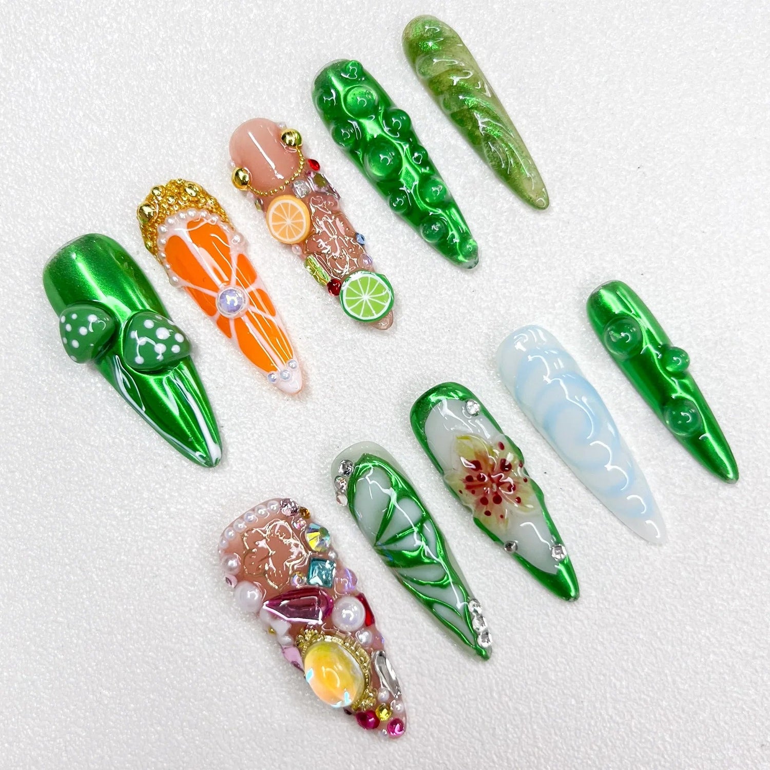 Iris - Rich Girly Nails