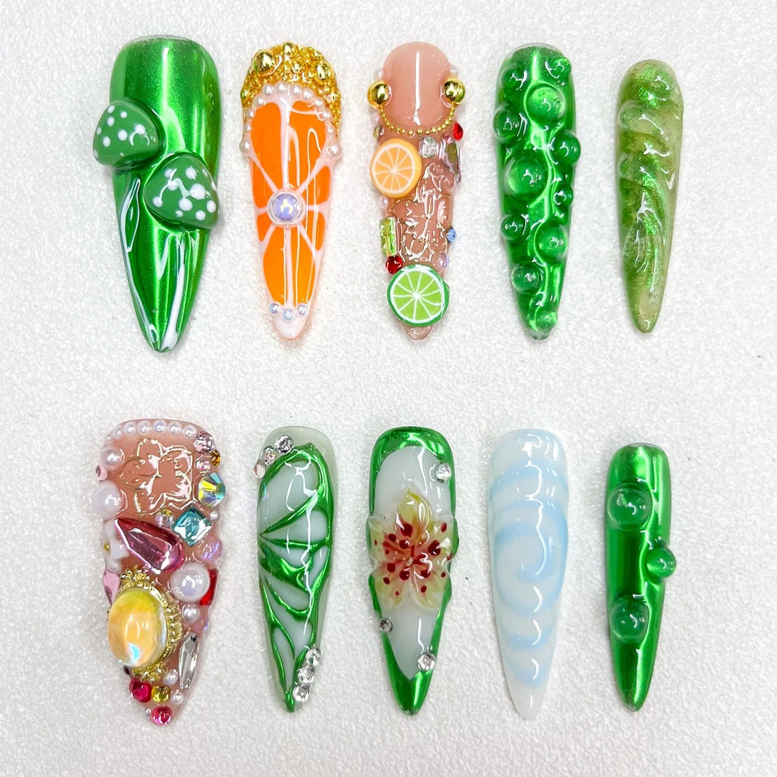 Iris - Rich Girly Nails