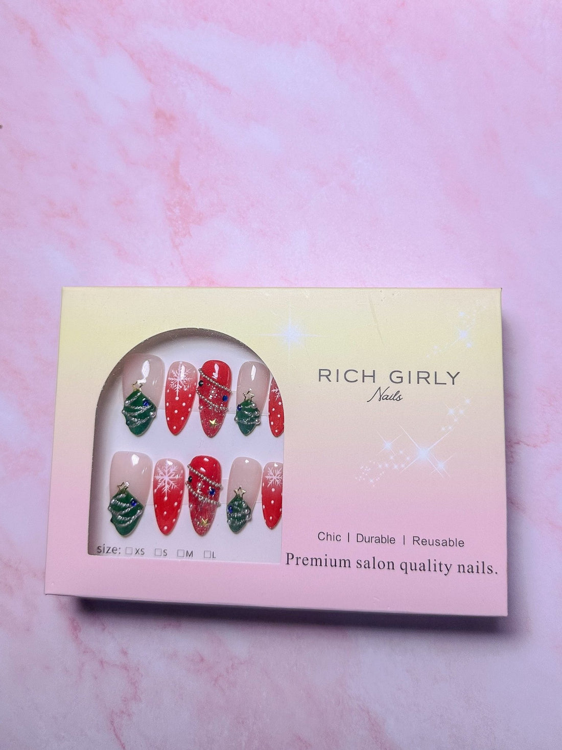 Jingle Bells - Rich Girly Nails