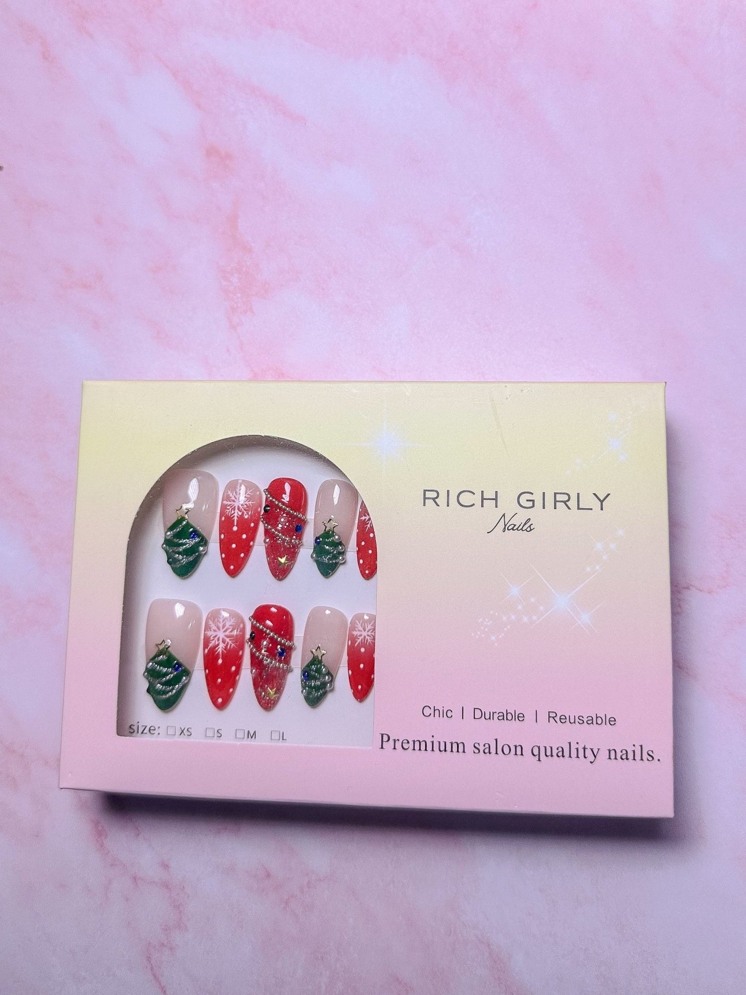 Jingle Bells - Rich Girly Nails