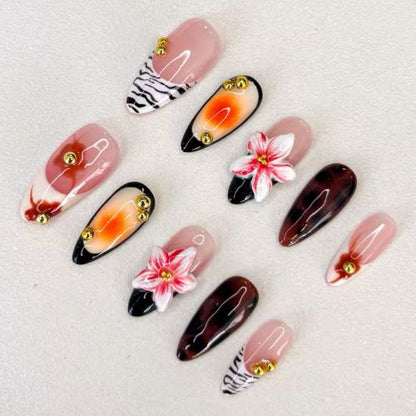 Moana - Rich Girly Nails