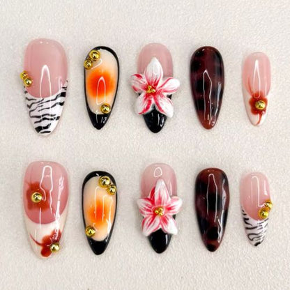 Moana - Rich Girly Nails