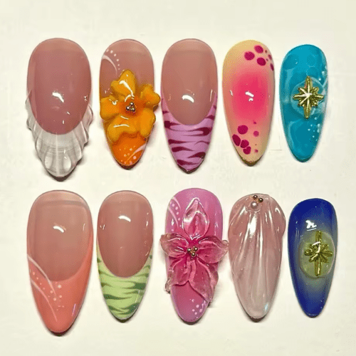 Ohana - Rich Girly Nails