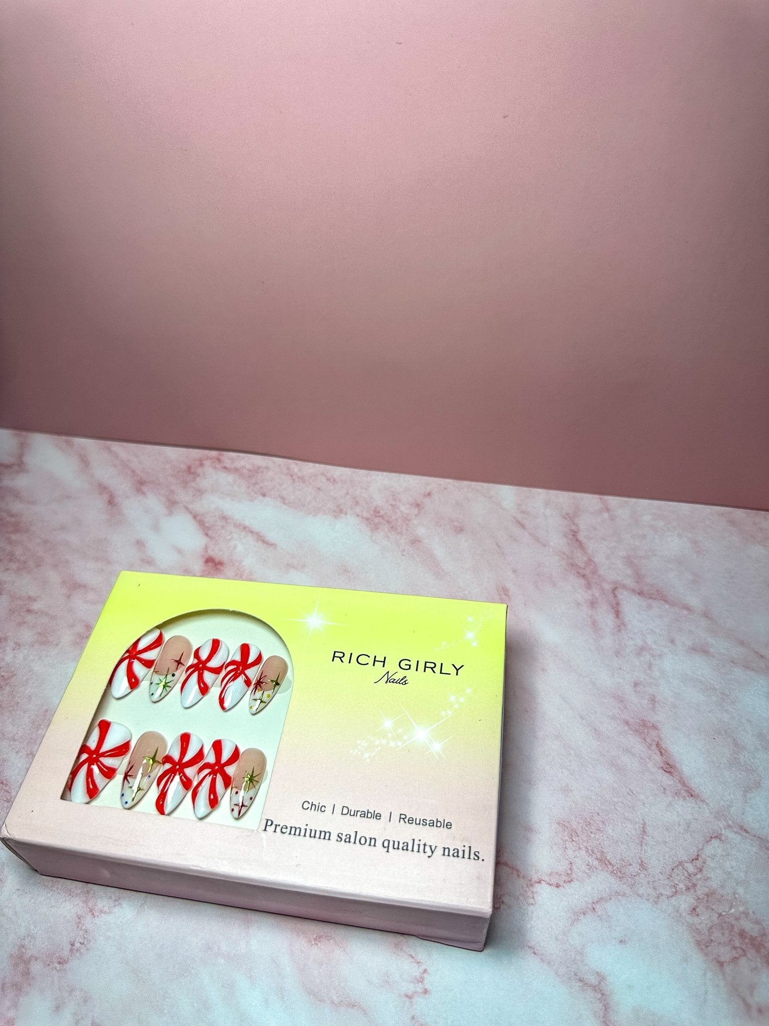 Peppermint Girl - Rich Girly Nails