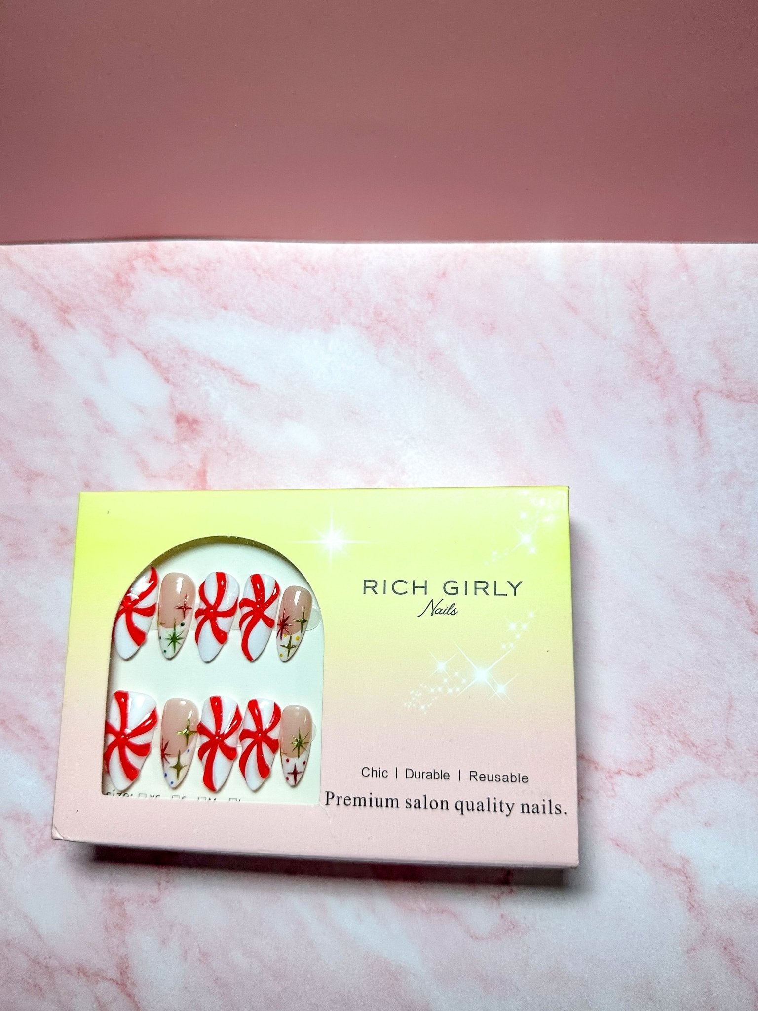 Peppermint Girl - Rich Girly Nails