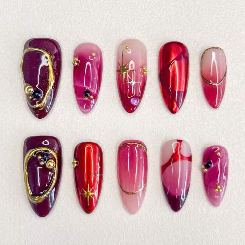 Precious - Rich Girly Nails