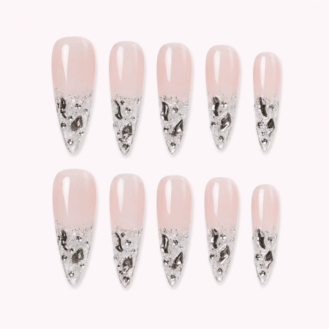 Princess Cut - Rich Girly Nails