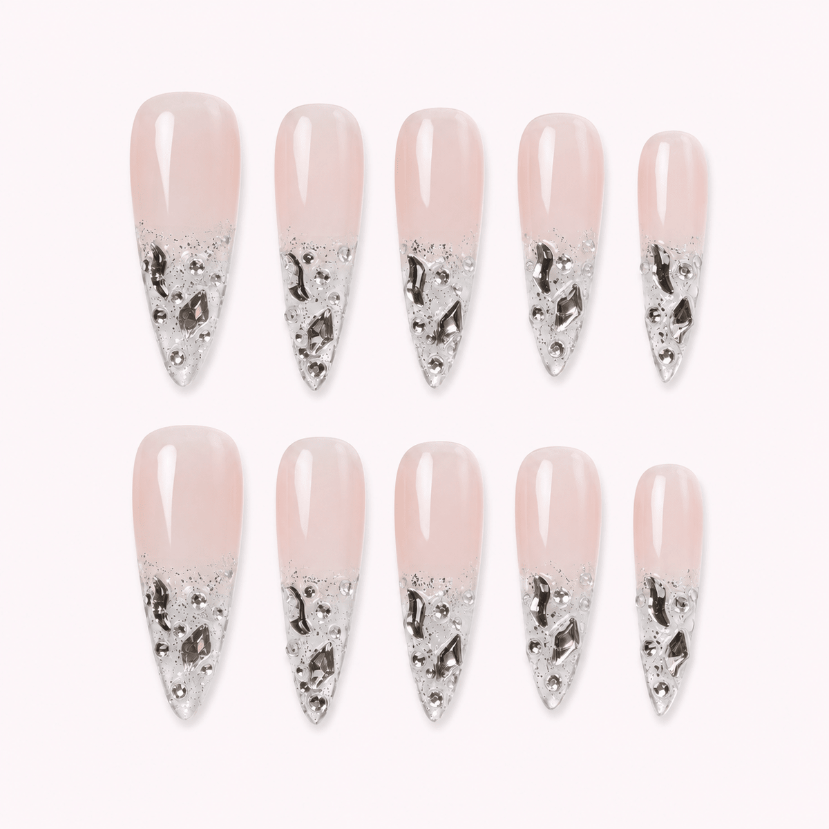 Princess Cut - Rich Girly Nails