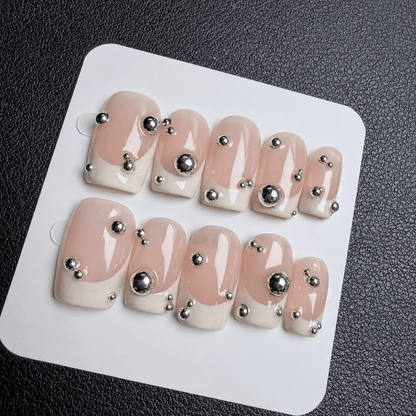 Soft Metal - Rich Girly Nails