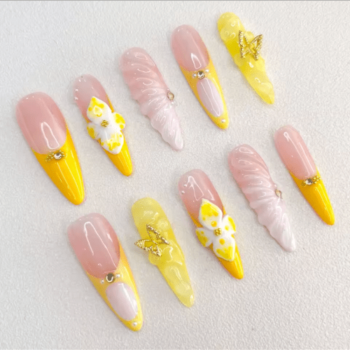 Sunny - Rich Girly Nails